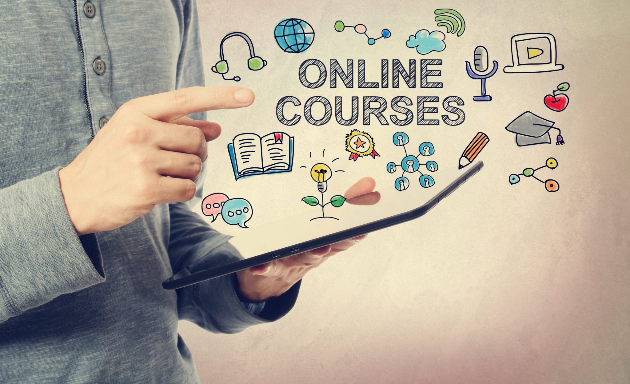 Struggling? Try online learning.