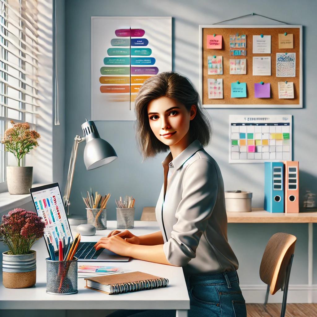 organized Neurodivergent professional woman